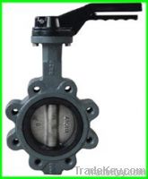 Manual Lugged butterfly valve
