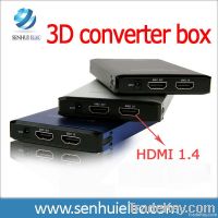 Full HD 1080P Portable 3D converter box for wholesale