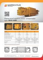 The flame-proof reactive power compensator 