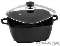 Square soup pot