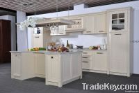 Euro Style Classic White PVC Kitchen cabinet