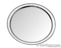 STAINLESS STEEL ROUND TRAY
