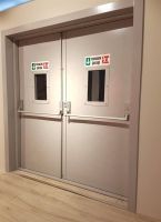 Fire Exit Door with Vision Panel