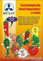 Organic dehydrating vegetables and fruits