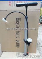 bicycle pump with pressure gage floor pump from china
