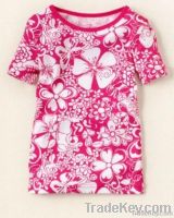 Girls all over print t shirt