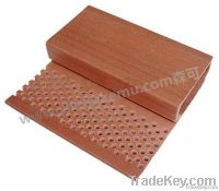 90 acoustic panel wood plastic composite  wpc wood copy wood, have the