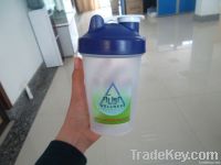 Plastic Shaker Bottle 400ML with blender ball