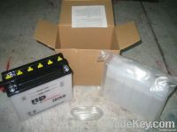 dry charged vented motorcycle battery