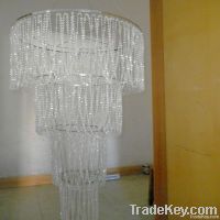 Acrylic Bead Chandelier Pendant Light