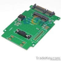 mSATA 50mm SSD to 2.5" SATA disk Adapter replace Laptop HD
