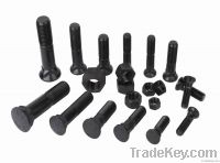 track bolts, segment bolts, plow bolts and pins