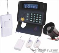Wireless Home GSM alarm system with LCD