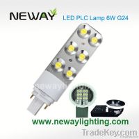 G24 E27 LED PLC lamp light 4W 6W 8W