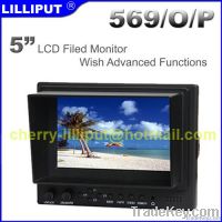 5 inch Camera monitor with HDMI, YPbPr, Composite AV input