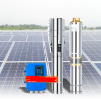 Complete Set Solar Pump DC 110V 1100W Solar Powered Submersible Water Pump In Kenya