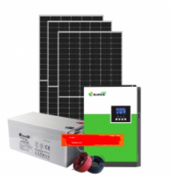 5KW 10KW Off-Grid Solar Energy System Home Uninterrupted Power To Supply Rural Areas Island