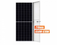 High Power 210mm 650W 660W 670Watt Solar Panel Half Cell Solar Panel