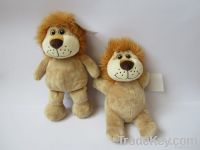 plush beige lion