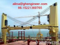 Ship deck crane