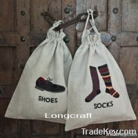 Hand embroidered Socks Bag