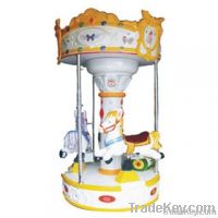Lovely carousel horse amusement park game machine