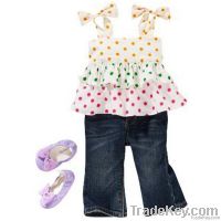 set of boy and girl clothes