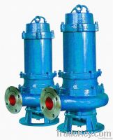 Automatic agitating sewage pump