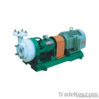Fluoroplastic alloy pump