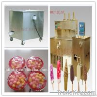 ice ball and ice cream machine
