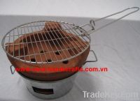 Charcoal BBQ stove