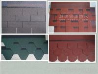 colorful fiberglass asphalt roofing shingle