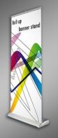roll up banner stand