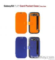 GalaxyS3 Flip Card Pocket Case | Diary Style