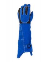 Red Safety Leather Welding Gloves
