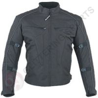 textile motorcycle jacket with armor