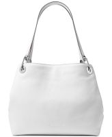 2018 best white leather hand bag