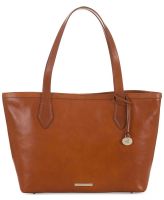 2018 new brown   leather hand bag