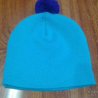 Custom Patch Cap Hat Long Acrylic Beanie Knit Winter Hat