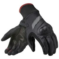 2018  black  leather bike gloves