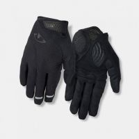 new full black size  leather cycling gloves