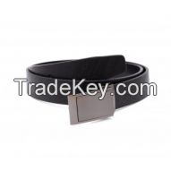 rock and roll black  leather  belt 