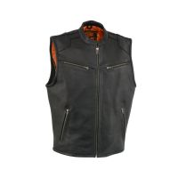 2018 leather vest