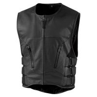 Leather Vest.
