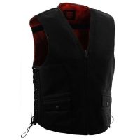new  Leather vest