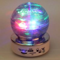 SK#70--Digital Mini Speaker with Radio/USB/Micro SD Card, LED rotating light