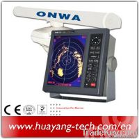 64nm color lcd marine radar with AIS display function