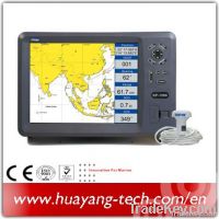 12 inch color GPS chartplotter with AIS transponder