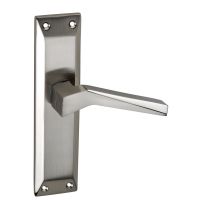 SP16-BL Zinc Mortice Handle for Door/175 mm Zinc Material Steel Satelon Finish Mortice Handle / link brand Mortice Handle