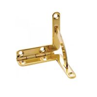 Jewelry Box hinges with stopper / hinges with stopper / Small Size Brass Plated Jewelry Box hinges with stopper